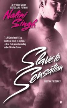 Slave to Sensation by Nalini Singh Top Five Books Featuring Shifters on Cover to Cover Book and Blogging Blog by Kat Snark